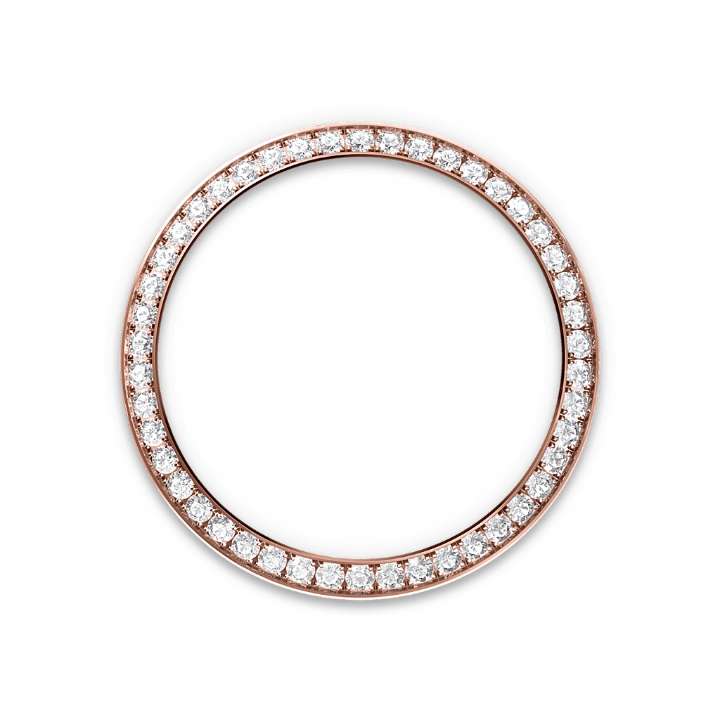Rolex Rose Gold Datejust - 31mm - White - President