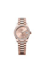 Rolex Rose Gold Datejust - 31mm - Rosé-colour - President