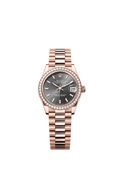 Rolex Rose Gold Datejust - 31mm - Slate - President