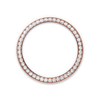 Rolex Rose Gold Datejust - 31mm - Silver Diamond Dial - President