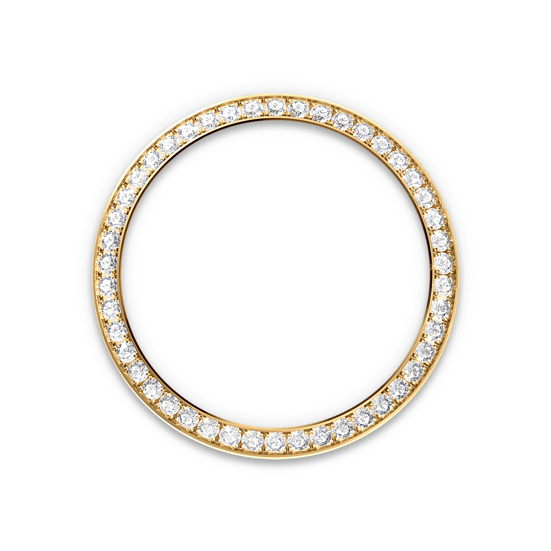 Rolex Yellow Gold Datejust - 31mm - Champagne-colour Diamond Dial - President