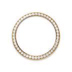 Rolex Yellow Gold Datejust - 31mm - White mother-of-pearl Diamond Dial - President