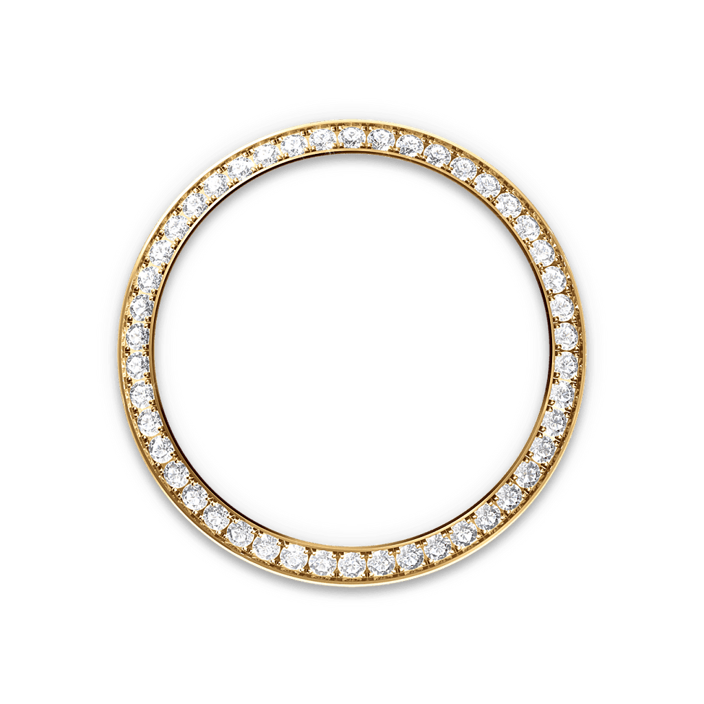 Rolex Yellow Gold Datejust - 31mm - Olive green Diamond Dial - President