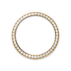 Rolex Yellow Gold Datejust - 31mm - Olive green Diamond Dial - President