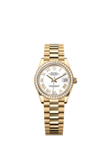 Rolex Yellow Gold Datejust - 31mm - White - President