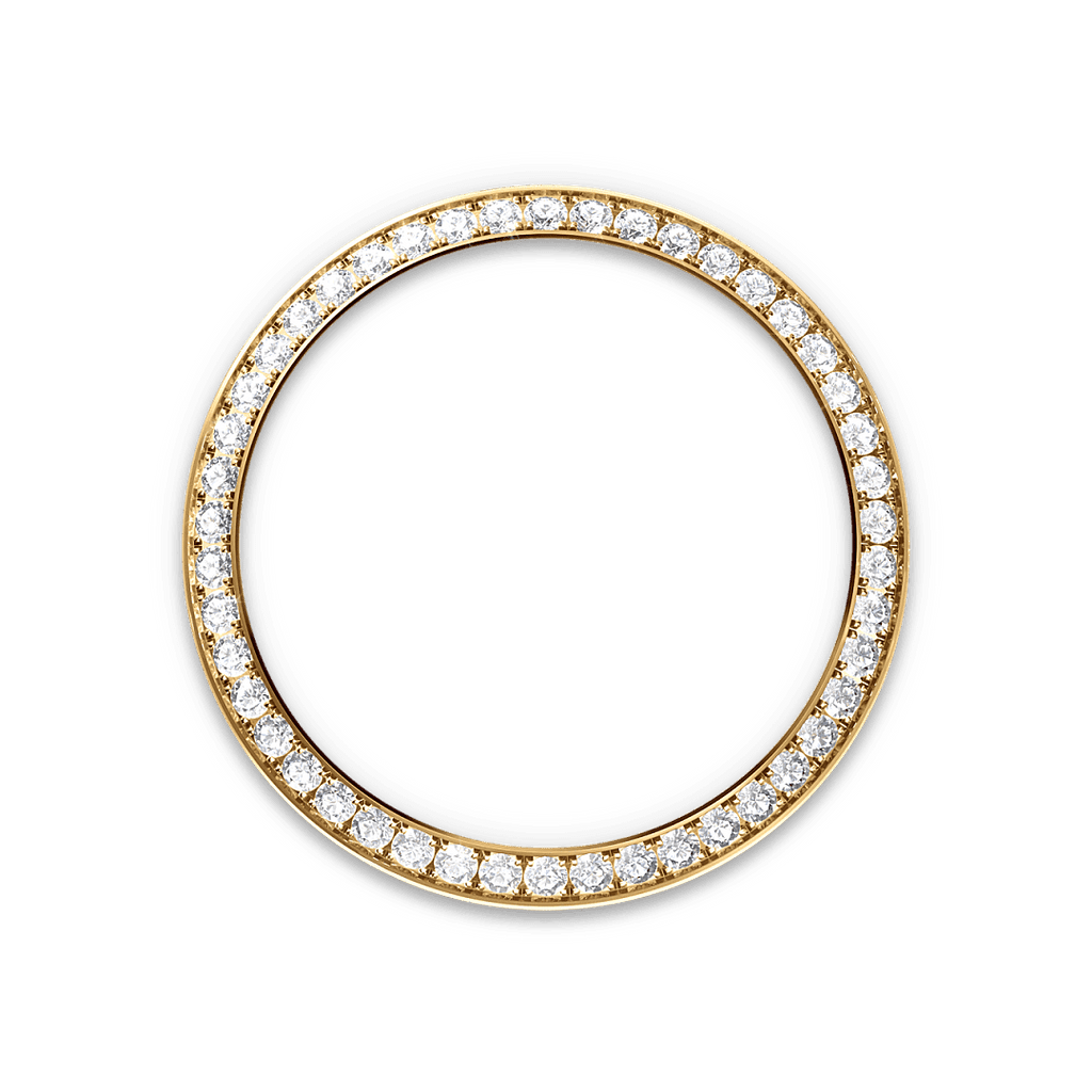Rolex Yellow Gold Datejust - 31mm - Olive green Diamond Dial - President