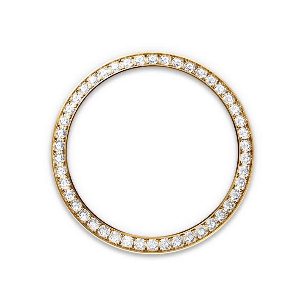 Rolex Yellow Gold Datejust - 31mm - Dark grey Diamond Dial - President
