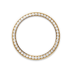 Rolex Yellow Gold Datejust - 31mm - Silver Diamond Dial - President