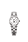 Rolex White Gold Datejust - 31mm - White