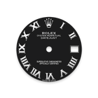 Rolex White Gold Datejust - 31mm - Bright black