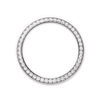 Rolex White Gold Datejust - 31mm - Silver