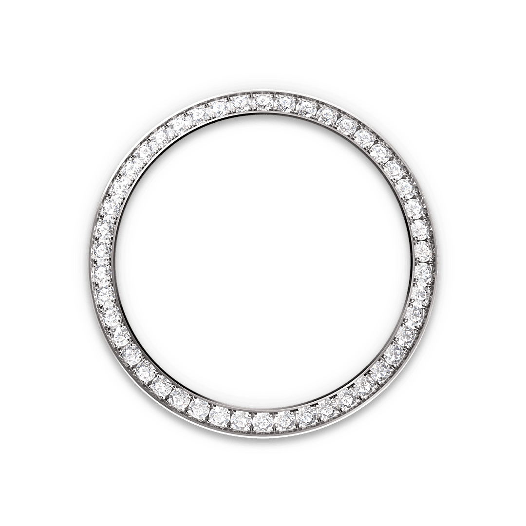 Rolex White Gold Datejust - 31mm - Silver