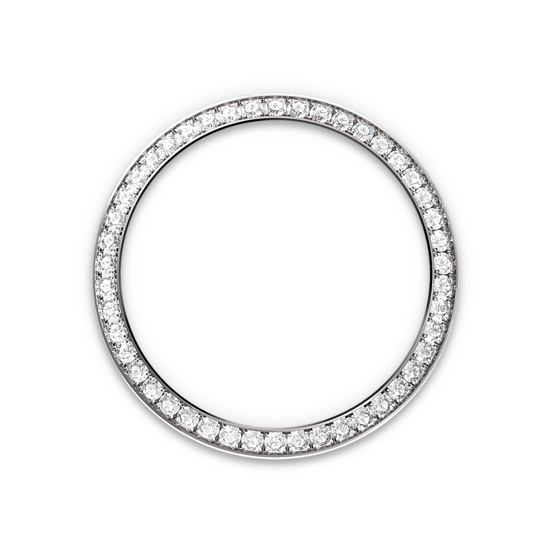 Rolex White Gold Datejust - 31mm - Pink - President