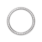 Rolex White Gold Datejust - 31mm - Pink - President