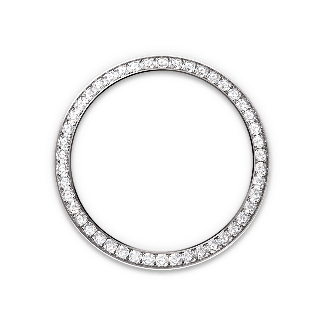 Rolex White Gold Datejust - 31mm - Pink - President