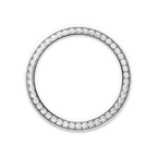 Rolex White Gold Datejust - 31mm - Dark grey - President
