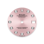 Rolex White Gold Datejust - 31mm - Pink Diamond Dial - President