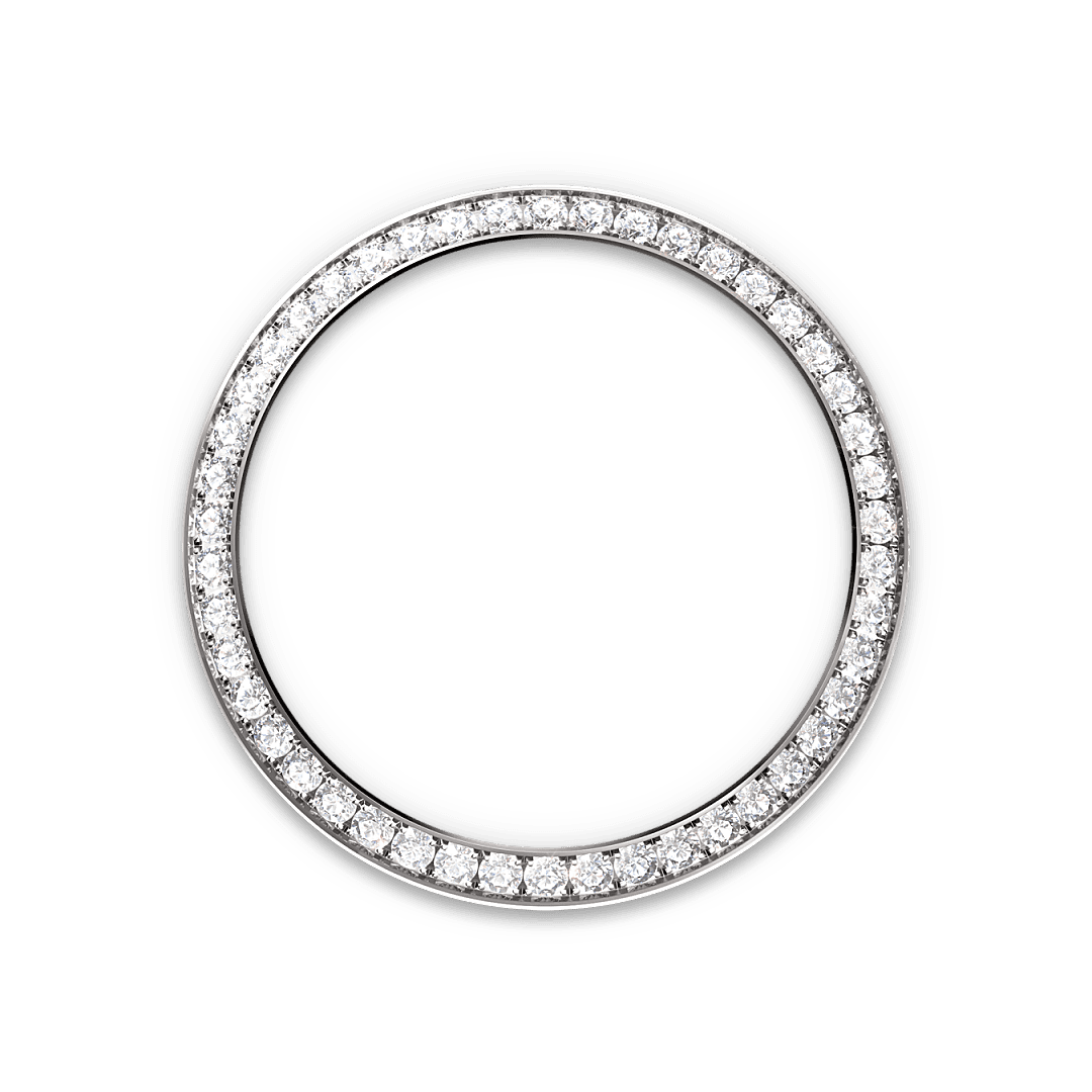 Rolex White Gold Datejust - 31mm - Bright blue