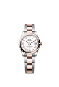 Rolex Two-Tone (RG/SS) Datejust - 31mm - White - Oyster