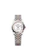 Rolex Two-Tone (RG/SS) Datejust - 31mm - White - Jubilee