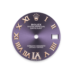 Rolex Two-Tone (RG/SS) Datejust - 31mm - Aubergine Diamond Dial - Jubilee