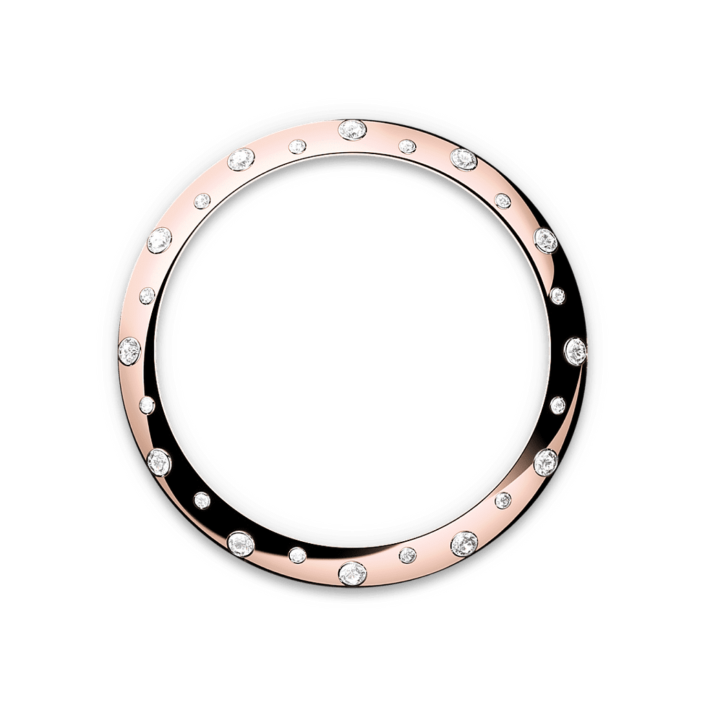 Rolex Two-Tone (RG/SS) Datejust - 31mm - Rosé-colour Diamond Dial - Jubilee