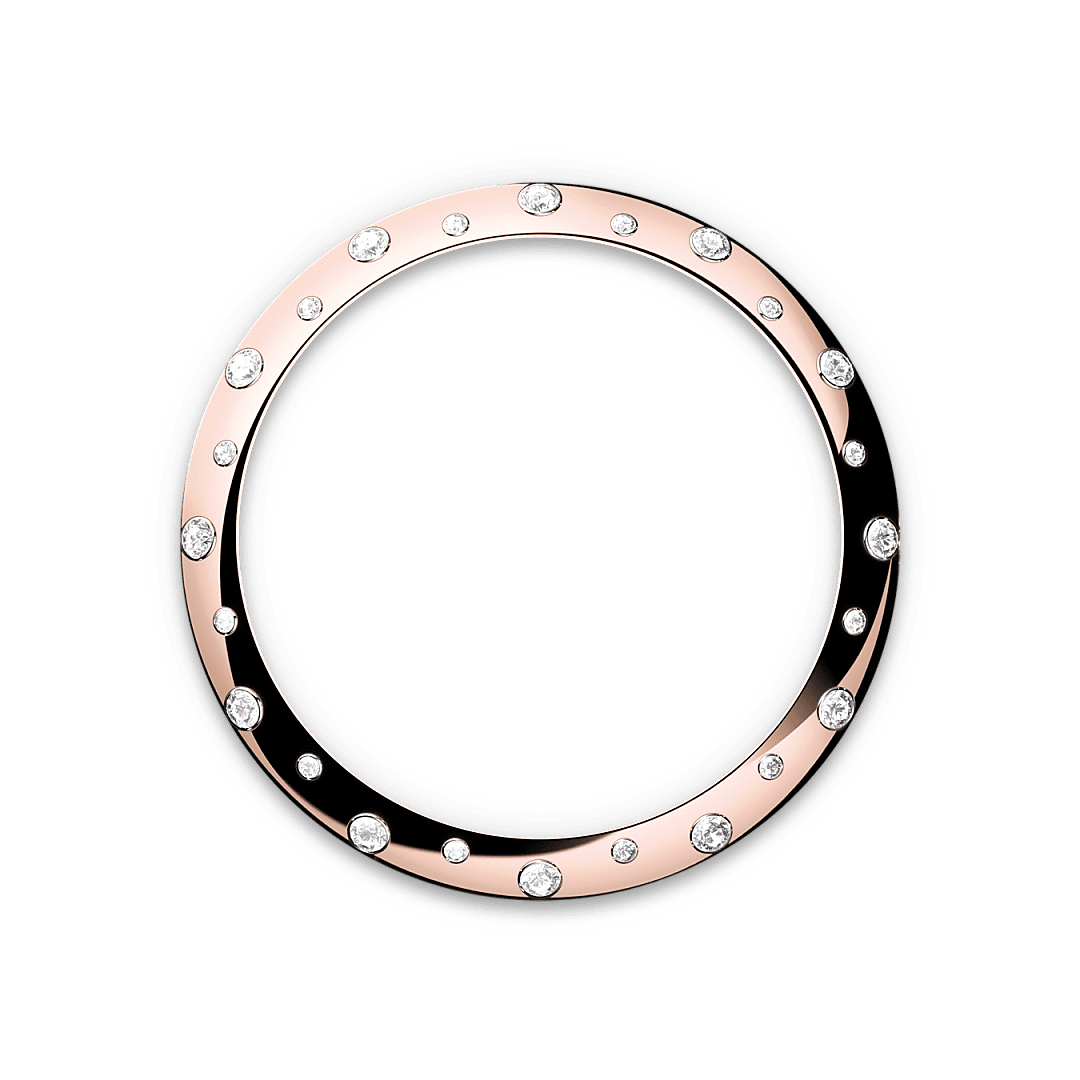 Rolex Two-Tone (RG/SS) Datejust - 31mm - Rosé-colour Diamond Dial - Jubilee