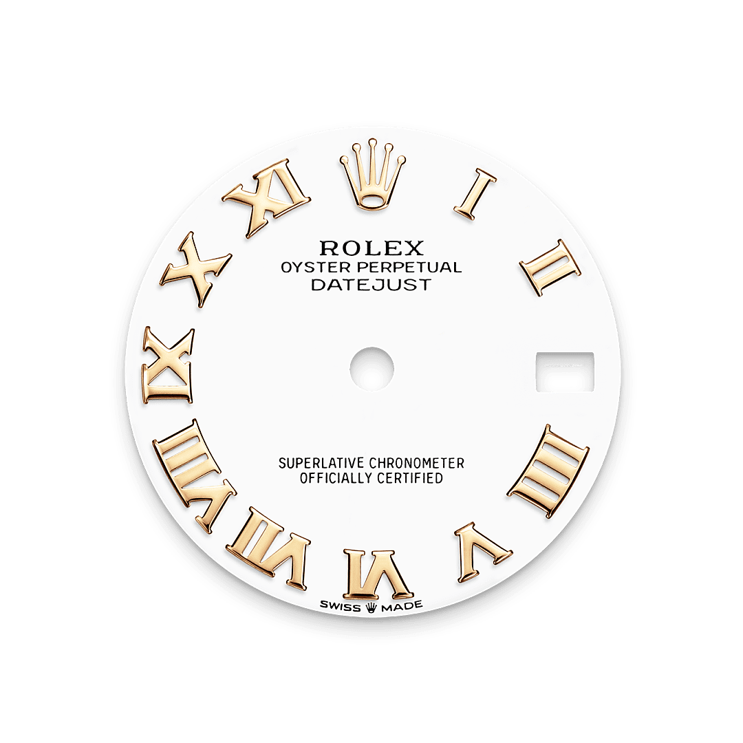 Rolex Two-Tone (YG/SS) Datejust - 31mm - White - Oyster