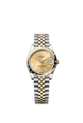 Rolex Two-Tone (YG/SS) Datejust - 31mm - Champagne-colour - Jubilee