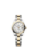 Rolex Two-Tone (YG/SS) Datejust - 31mm - White mother-of-pearl Diamond Dial - Oyster