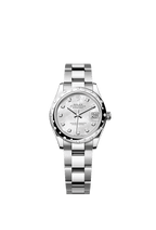 Rolex Stainless Steel Datejust - 31mm - White mother-of-pearl Diamond Dial - Oyster