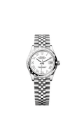 Rolex Stainless Steel Datejust - 31mm - White - Jubilee