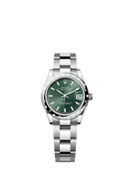 Rolex Stainless Steel Datejust - 31mm - Mint green - Oyster
