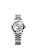 Rolex Stainless Steel Datejust - 31mm - Silver Diamond Dial - Jubilee