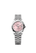 Rolex Stainless Steel Datejust - 31mm - Pink Diamond Dial - Jubilee