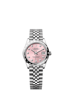 Rolex Stainless Steel Datejust - 31mm - Pink Diamond Dial - Jubilee