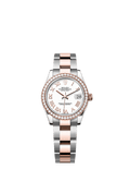 Rolex Two-Tone (RG/SS) Datejust - 31mm - White - Oyster