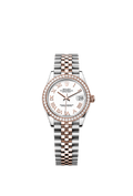 Rolex Two-Tone (RG/SS) Datejust - 31mm - White - Jubilee