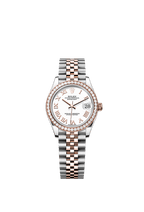 Rolex Two-Tone (RG/SS) Datejust - 31mm - White - Jubilee