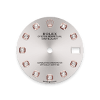 Rolex Two-Tone (RG/SS) Datejust - 31mm - Silver Diamond Dial - Jubilee