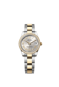 Rolex Two-Tone (YG/SS) Datejust - 31mm - Silver Diamond Dial - Oyster