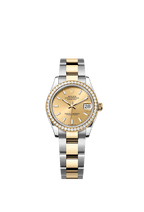 Rolex Two-Tone (YG/SS) Datejust - 31mm - Champagne-colour - Oyster