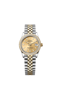 Rolex Two-Tone (YG/SS) Datejust - 31mm - Champagne-colour - Jubilee