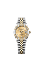 Rolex Two-Tone (YG/SS) Datejust - 31mm - Champagne-colour - Jubilee