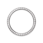 Rolex Stainless Steel Datejust - 31mm - White mother-of-pearl Diamond Dial - Jubilee