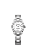 Rolex Stainless Steel Datejust - 31mm - White - Oyster