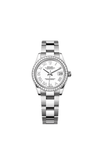 Rolex Stainless Steel Datejust - 31mm - White - Oyster