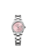 Rolex Stainless Steel Datejust - 31mm - Pink - Oyster