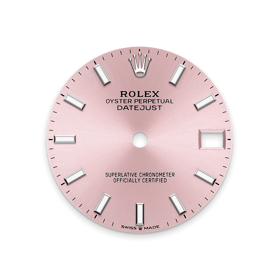 Rolex Stainless Steel Datejust - 31mm - Pink - Oyster