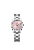 Rolex Stainless Steel Datejust - 31mm - Pink - Oyster